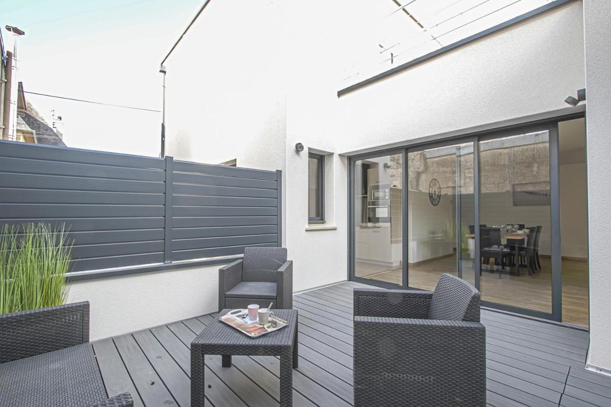 Quijote, Maison Moderne Avec Terrasse A Caen Exteriér fotografie