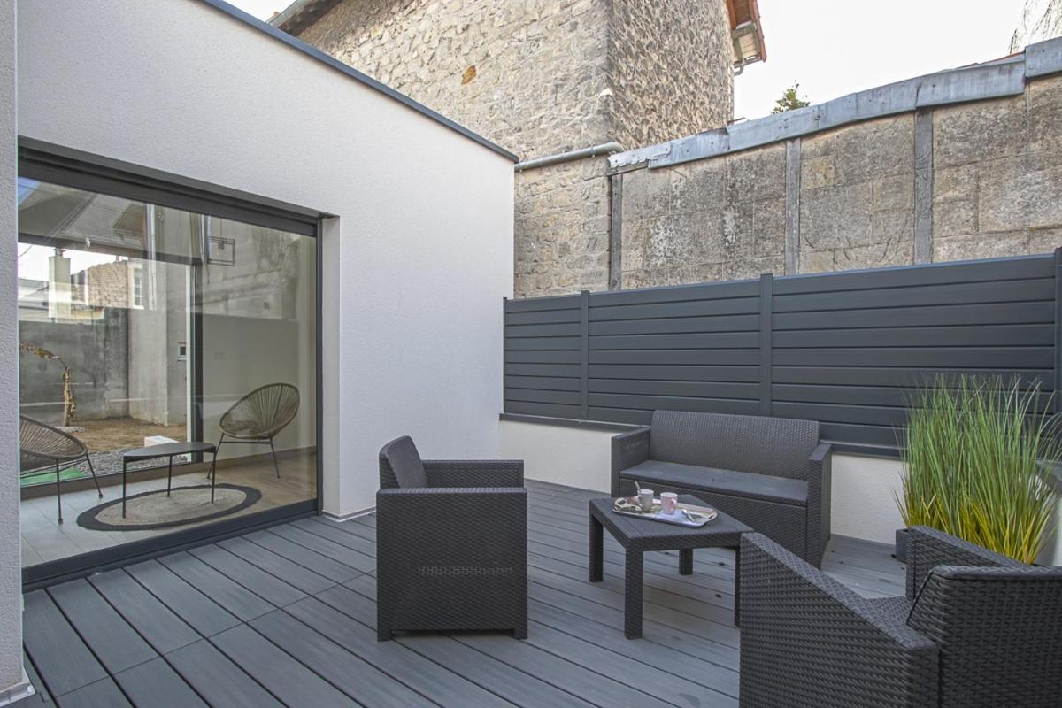 Quijote, Maison Moderne Avec Terrasse A Caen Exteriér fotografie