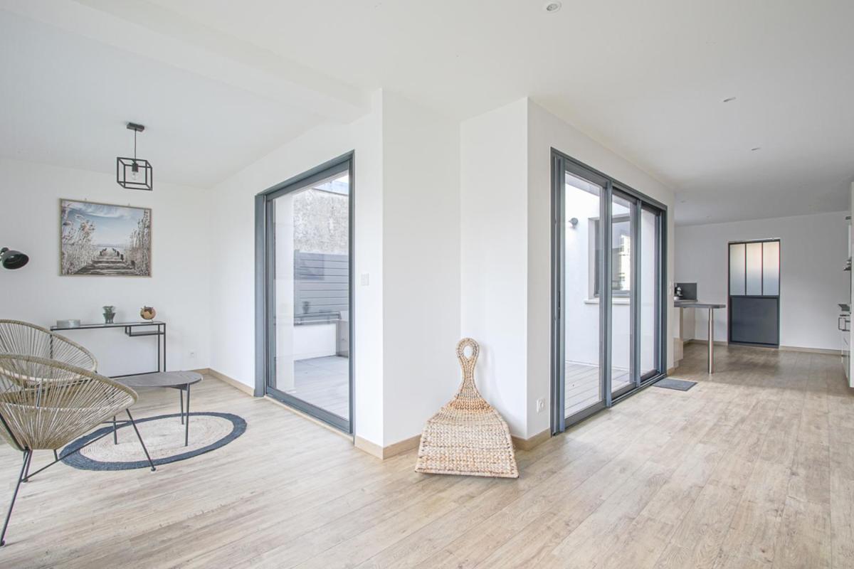 Quijote, Maison Moderne Avec Terrasse A Caen Exteriér fotografie